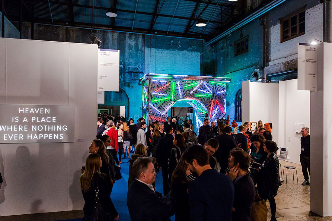 Lighting and AV production at Sydney Contemporary art fair